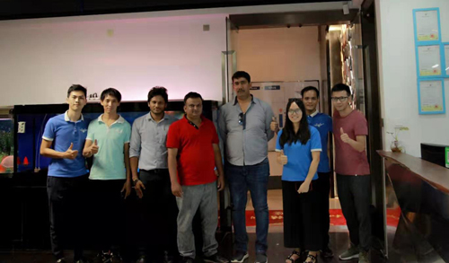 來自印度的boss rajesh一行三人蒞臨我司參觀指導 來自印度的boss rajesh一行三人蒞臨我司參觀指導